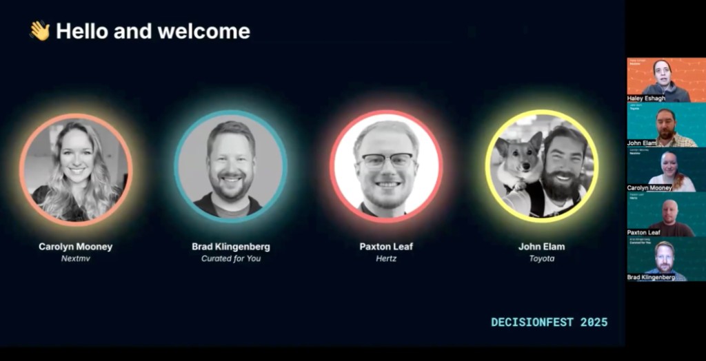 Nextmv DecisionFest panel